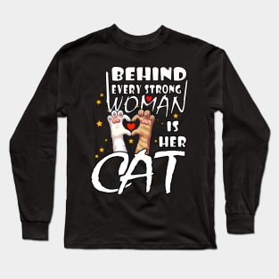 Women Cat Long Sleeve T-Shirt